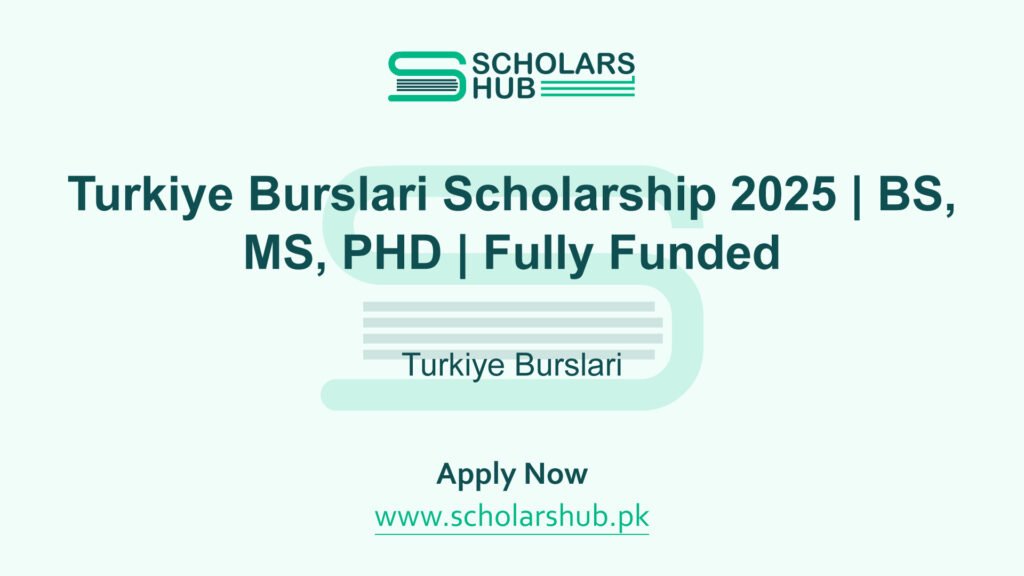 Turkiye Burslari Scholarship 2025