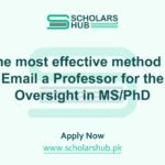 The most effective method to Email a Professor for Acceptance Letter
